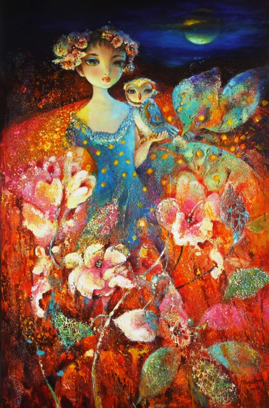 Under the Moon by artist Ping Irvin